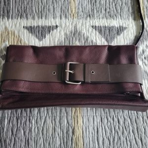 All Saints Buckle Clutch